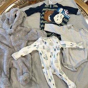 Infants 1 piece and coat